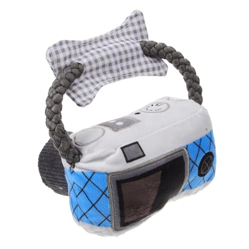 HAPINARY Hunde-Quietschspielzeug Kauspielzeug für Haustiere interaktives Hundespielzeug blau und leicht zu reinigen HAPINARY Hunde-Quietschspielzeug Kauspielzeug für Haustiere interaktives Hundespielzeug blau und leicht zu reinigen von HAPINARY