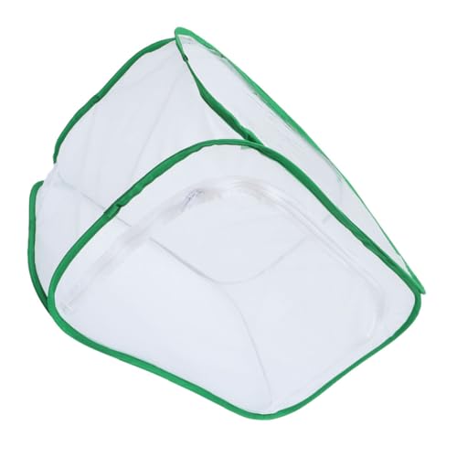 HAPINARY Insektennetz Schmetterlingskäfig Mittelgroß Atmungsaktiv Leicht Zusammenklappbar Beobachtungskäfig für Raupen Aufzucht Outdoor Schutz Mesh Terrarium von HAPINARY