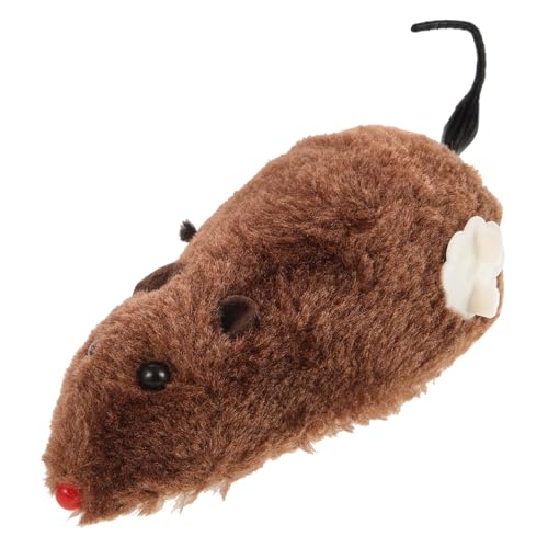 HAPINARY Aufziehspielzeug Plüschmaus Bewegliches Tierspielzeug für Katzen Spielzeug Partyspielzeug für Jungen und Mädchen Weihnachten HAPINARY Aufziehspielzeug Plüschmaus Bewegliches Tierspielzeug für Katzen Spielzeug Partyspielzeug für Jungen und Mädchen Weihnachten von HAPINARY