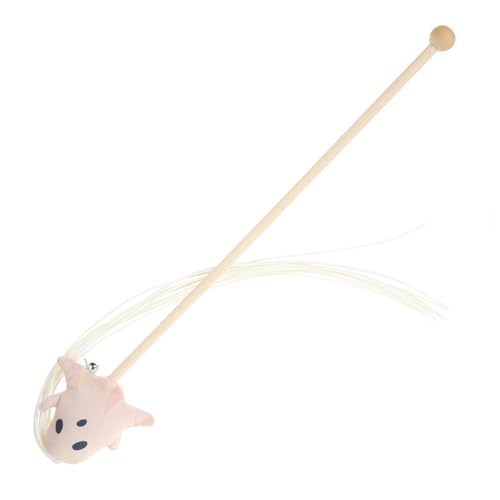 HAPINARY Katzenspielzeug Leckerli Angel-Teaser Lustiges Neckspielzeug Für Kätzchen Interaktives Spielgerät Aus Robustem Material HAPINARY Katzenspielzeug Leckerli Angel-Teaser Lustiges Neckspielzeug Für Kätzchen Interaktives Spielgerät Aus Robustem Material von HAPINARY