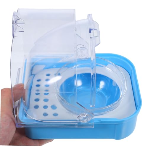 HAPINARY Wasserspender Für Papageien Hängend Mit Sitzstangenbecher Montierbar Am Käfig Als Papageien-wassernapf Sittich-wassernapf Mit Sitzstangenbecher-tränke Als Käfig-wassernapf von HAPINARY