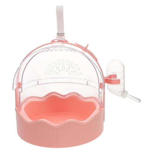 HAPINARY Käfig zum Mitnehmen Transportbox für Hamster Kleiner Haustierträger Hamster Außenkäfig zum Reisen Hamster -Trägertasche Hamsterträger -Reisetasche Hamster-Out-Tasche Plastik Rosa HAPINARY Käfig zum Mitnehmen Transportbox für Hamster Kleiner Haustierträger Hamster Außenkäfig zum Reisen Hamster -Trägertasche Hamsterträger -Reisetasche Hamster-Out-Tasche Plastik Rosa von HAPINARY