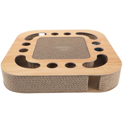 HAPINARY Nicht-Katzen-kratzbrett Kratzbrett Glocke Spielzeug Spaß Für Katzen Kätzchen Spielset HAPINARY Nicht-Katzen-kratzbrett Kratzbrett Glocke Spielzeug Spaß Für Katzen Kätzchen Spielset von HAPINARY