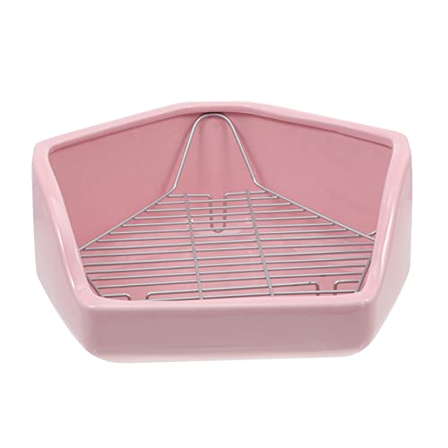 HAPINARY Kaninchentoilette groß strapazierfähig Keramik-Töpfchennetz für Kaninchen Meerschweinchen HAPINARY Kaninchentoilette groß strapazierfähig Keramik-Töpfchennetz für Kaninchen Meerschweinchen von HAPINARY