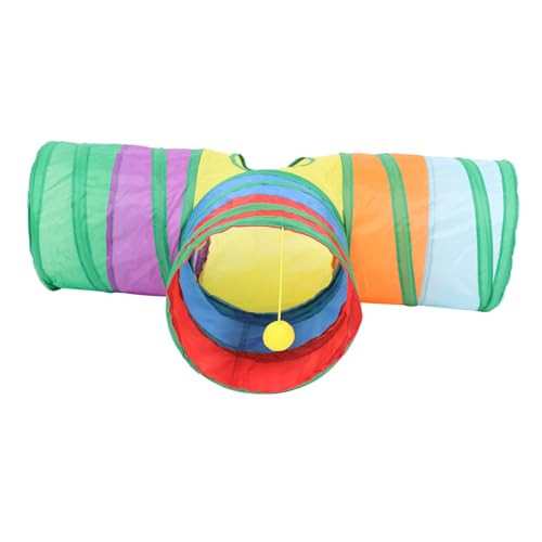 HAPINARY Katzentunnel Kätzchenspielzeug 3-Kanal-Tunnel Kätzchentunnel Spielzeug Kätzchenspielzeug Spaß Haustiertunnel HAPINARY Katzentunnel Kätzchenspielzeug 3-Kanal-Tunnel Kätzchentunnel Spielzeug Kätzchenspielzeug Spaß Haustiertunnel von HAPINARY