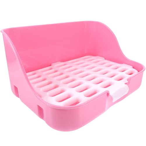 HAPINARY Kaninchentoilette Für Meerschweinchen Kuscheln Einfach Zu Verwenden Und Haustiertoilette von HAPINARY