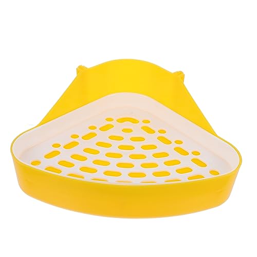 HAPINARY Mini-haustiertoilette Für Meerschweinchen Kuscheltöpfchen Kleintiere Ecktoilette HAPINARY Mini-haustiertoilette Für Meerschweinchen Kuscheltöpfchen Kleintiere Ecktoilette von HAPINARY