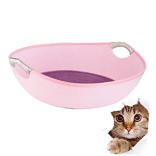 HAPINARY Praktisches Katzennest Bett Haustier Für Katzen Filz Katze Schlafnest Katzenruhe Weich Bequem HAPINARY Praktisches Katzennest Bett Haustier Für Katzen Filz Katze Schlafnest Katzenruhe Weich Bequem von HAPINARY