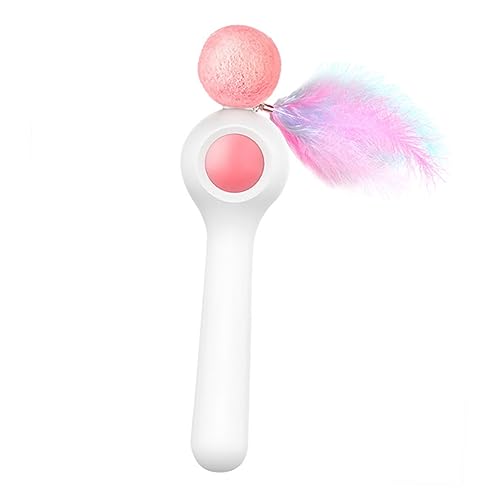 HAPINARY Cat Toy Angler Automatische -katzenangel Mit Interaktivem Spielzeug Für Katzen Fördert Und Spielspaß von HAPINARY