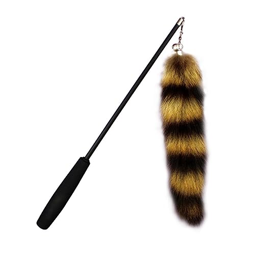HAPINARY Katzenspielzeug Interaktives Katzenspielzeug Kätzchen-Teasing-Stick Reichweite Für Den Innenbereich Katzen-Haustier-angelrute Spielzeug Zum Spielen von HAPINARY