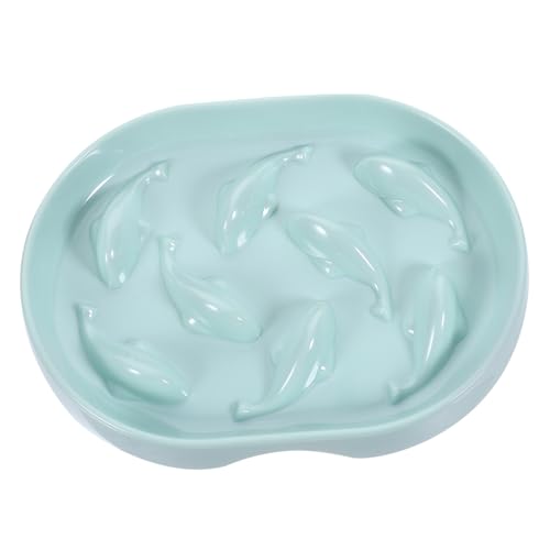 HAPINARY Haustierbedarf Erhöhter Katzennapf Slow Feeder Bowl Für Katzen Stabil Wiederverwendbar Grün Fördert Gesunde Ernährung HAPINARY Haustierbedarf Erhöhter Katzennapf Slow Feeder Bowl Für Katzen Stabil Wiederverwendbar Grün Fördert Gesunde Ernährung von HAPINARY