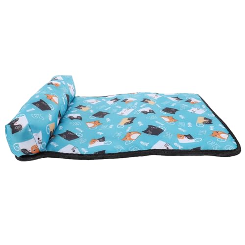 HAPINARY Kühlmatte Für Hunde Und Katzen Selbstkühlendes Bett Aus Sicheren Materialien Für Sommergebrauch Schlafplatz Für Kleine Haustiere von HAPINARY