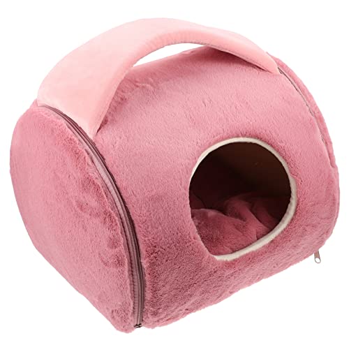 HAPINARY Katzennest katzenhaus für den Winter haustierbett Dog beds warmes katzenschlafbett Haustier Tipi Haustiernestkissen Hundeschlafbett Herbst und Winter das Bett Zwinger Baumwolle rot HAPINARY Katzennest katzenhaus für den Winter haustierbett Dog beds warmes katzenschlafbett Haustier Tipi Haustiernestkissen Hundeschlafbett Herbst und Winter das Bett Zwinger Baumwolle rot von HAPINARY