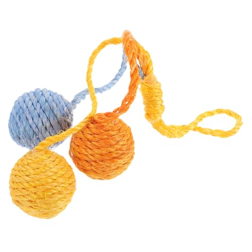 HAPINARY Katzenspielzeug Sisalball Katzenkäfige Für Wohnungskatzen Katze Hängendes Spielzeug Katze Weihnachtsspielzeug Hängespielzeug Für Katzen Kratzball Aus Drinnen Kätzchen Kratzbaum HAPINARY Katzenspielzeug Sisalball Katzenkäfige Für Wohnungskatzen Katze Hängendes Spielzeug Katze Weihnachtsspielzeug Hängespielzeug Für Katzen Kratzball Aus Drinnen Kätzchen Kratzbaum von HAPINARY
