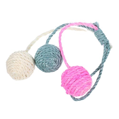 HAPINARY Katzenspielzeug Sisalball Sisal- Kratzball für Katzen interaktive Katzenspielzeugbälle Kätzchen Kratzspielzeug Haustierspielzeug für Katzen Katzenspielzeug Sisalbälle HAPINARY Katzenspielzeug Sisalball Sisal- Kratzball für Katzen interaktive Katzenspielzeugbälle Kätzchen Kratzspielzeug Haustierspielzeug für Katzen Katzenspielzeug Sisalbälle von HAPINARY