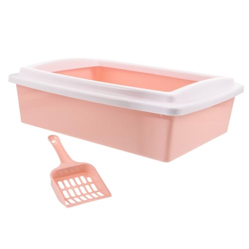 HAPINARY Katzentoilette Für Den Haushalt, Katzentoilette, Katzenbedarf, Große Kapazität, Katzentoilette, Haustiertoilette, Katzentoilette, Kätzchentoilette, Offene Katzentoilette, Saubere HAPINARY Katzentoilette Für Den Haushalt, Katzentoilette, Katzenbedarf, Große Kapazität, Katzentoilette, Haustiertoilette, Katzentoilette, Kätzchentoilette, Offene Katzentoilette, Saubere von HAPINARY