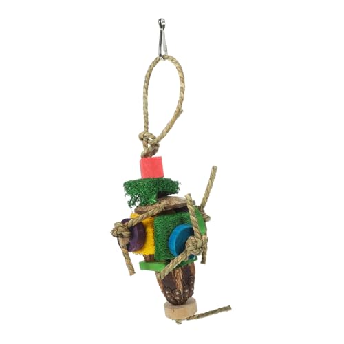 HAPINARY Papagei-kauspielzeug Vogelkäfig-zubehör Leuchtende Farben Vogel-beißspielzeug Papagei-kauspielzeug Robustes Sittich-Spielzeug HAPINARY Papagei-kauspielzeug Vogelkäfig-zubehör Leuchtende Farben Vogel-beißspielzeug Papagei-kauspielzeug Robustes Sittich-Spielzeug von HAPINARY