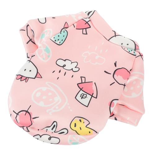 HAPINARY Hundekostüm Warmem Mit Niedlichem Cartoon-Design Für Winter Bequeme Und Stylische Hunde Und Katzenbekleidung Maschinenwaschbar Für Kleine Haustiere von HAPINARY