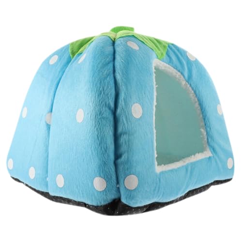 HAPINARY Kleintier Versteck Haus aus Beißfestem Waschbares Kaninchen und Hamsterbett Langlebiges Sicheres Kuscheltier Zelt für Meerschweinchen und Kleine Nager Komfortables Schlaf und von HAPINARY