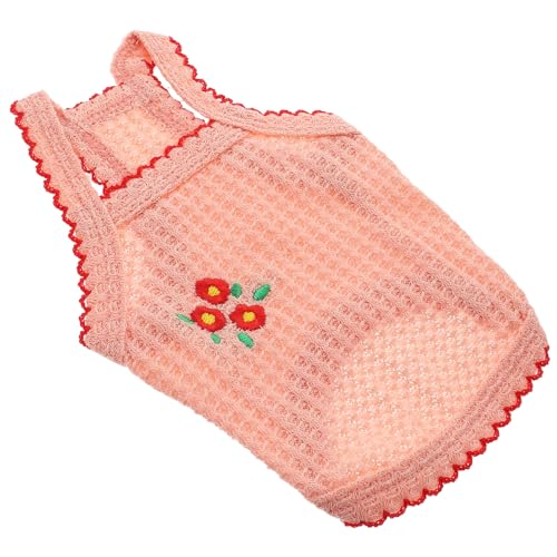 HAPINARY Hundeweste Welpenshirt Atmungsaktive Weste Für Hunde Blumenstickerei HAPINARY Hundeweste Welpenshirt Atmungsaktive Weste Für Hunde Blumenstickerei von HAPINARY