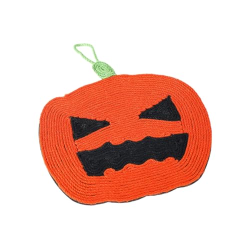 HAPINARY Eckkratzbrett Für Katzen Kürbis-kratzbrett Für Kätzchen Hängendes Katzenkratzbrett Halloween-kratzbrett Kratzspielzeug von HAPINARY