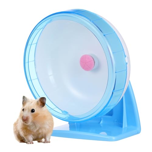 HAPINARY Laufrad für Hamster Rattenrad Laufrad für Meerschweinchen Maus mit Drehrad Spielzeug Hamsterspinner stilles Rad Haustier Chinchilla Scrollrad Übungsrad 16c Hamsterbedarf PVC von HAPINARY