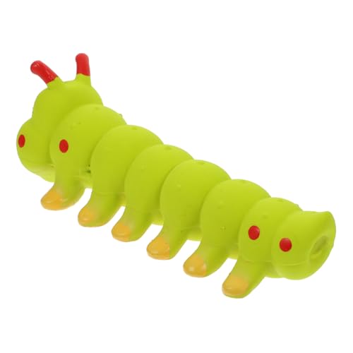 HAPINARY Lustiges Quietschendes Hundespielzeug Aus Latex Stressabbauender Wurm Für Kleine Bis Große Hunde Robust Und Beißfest Für Welpen Und Tägliches von HAPINARY