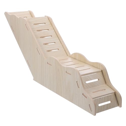 HAPINARY Hamster Hideout Holzleiter Versteck Geräumiges Und Warmes Nest Für Hamster Und Meerschweinchen Zum Spielen Und Ausruhen Fördert Bewegung Und Wohlbefinden HAPINARY Hamster Hideout Holzleiter Versteck Geräumiges Und Warmes Nest Für Hamster Und Meerschweinchen Zum Spielen Und Ausruhen Fördert Bewegung Und Wohlbefinden von HAPINARY