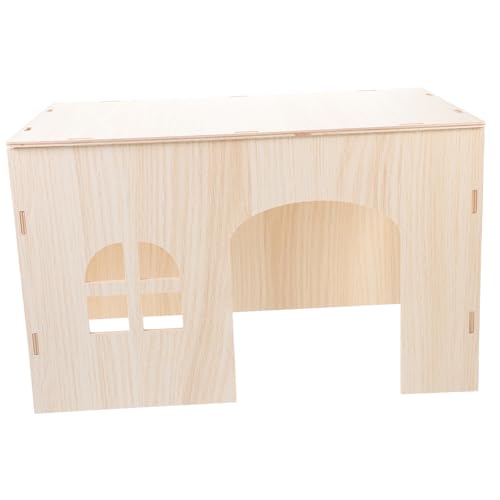 HAPINARY Meerschweinchenheim Kleine Tierhäuser Kleines Hamsterhaus Hamster-verstecknest Meerschweinchenhütte Schlosschinchillahaus Hamsterhaus Versteck Hamsterversteck Hölzern HAPINARY Meerschweinchenheim Kleine Tierhäuser Kleines Hamsterhaus Hamster-verstecknest Meerschweinchenhütte Schlosschinchillahaus Hamsterhaus Versteck Hamsterversteck Hölzern von HAPINARY