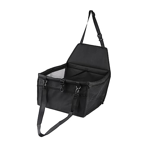 HAPINARY Mesh-Haustiertasche für das Auto sicherer Katzen-/Hundereiseträger atmungsaktiver Haustier-Autositz Schwarze Sicherheitsleine HAPINARY Mesh-Haustiertasche für das Auto sicherer Katzen-/Hundereiseträger atmungsaktiver Haustier-Autositz Schwarze Sicherheitsleine von HAPINARY