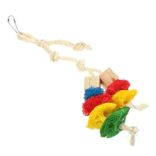 HAPINARY Papageienspielzeug Vogel Kauspielzeug Holz Zubehör Für Papageien Vogelkäfig Spielzeug Aufhängen Kauen Beschäftigung HAPINARY Papageienspielzeug Vogel Kauspielzeug Holz Zubehör Für Papageien Vogelkäfig Spielzeug Aufhängen Kauen Beschäftigung von HAPINARY