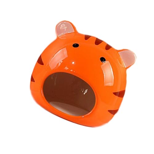 HAPINARY Hamsterbett Aus Keramik Dekoratives Hamsterversteck Entzückendes Hamsterhaus Cartoon Chinchilla Haus Hamsternest Für Erholsamen Schlaf von HAPINARY