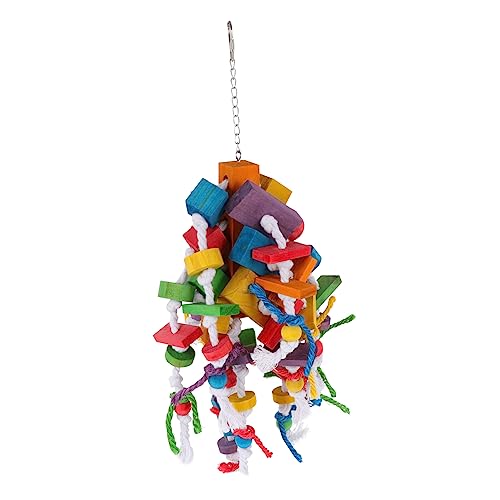 HAPINARY Papagei Spielzeug Holzblock Kauspielzeug Für Vögel Unterhaltsame Vogelspielzeuge Für Käfige Für Papageien Und Wellensittiche Fördert Bewegung Und Beschäftigung HAPINARY Papagei Spielzeug Holzblock Kauspielzeug Für Vögel Unterhaltsame Vogelspielzeuge Für Käfige Für Papageien Und Wellensittiche Fördert Bewegung Und Beschäftigung von HAPINARY
