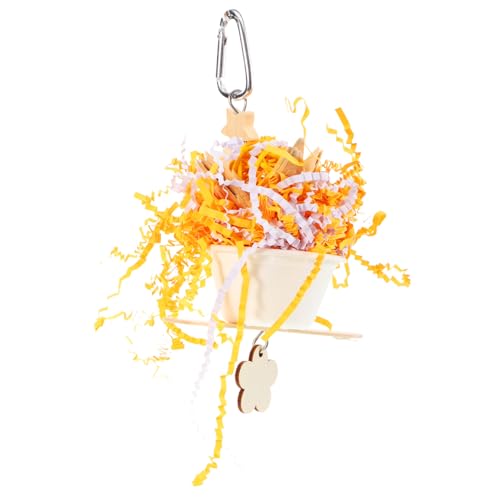 HAPINARY Papagei Ausbildung Spielzeug Robust Vogel Kauen Nahrungssuche Spielzeug Helle Farben Für Vögel Käfig Decor HAPINARY Papagei Ausbildung Spielzeug Robust Vogel Kauen Nahrungssuche Spielzeug Helle Farben Für Vögel Käfig Decor von HAPINARY