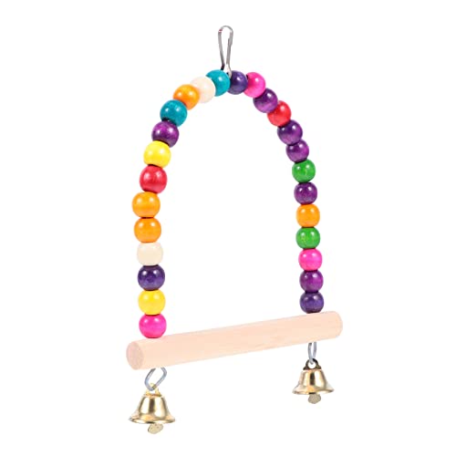 HAPINARY Haustier Vogel Schaukel Spielzeug Set Papagei Spielen Stehen Vogel Klettern Schaukel für Sittiche Nymphensittiche HAPINARY Haustier Vogel Schaukel Spielzeug Set Papagei Spielen Stehen Vogel Klettern Schaukel für Sittiche Nymphensittiche von HAPINARY
