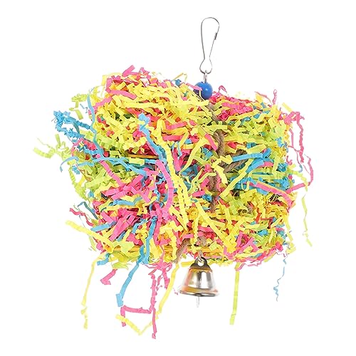 HAPINARY Vogel-papageien-Spielzeug Hängendes Kauspielzeug Für Papageien Vogelspielzeug Kauspielzeug Haustier-Spielzeug Vogel-trainingsspielzeug von HAPINARY