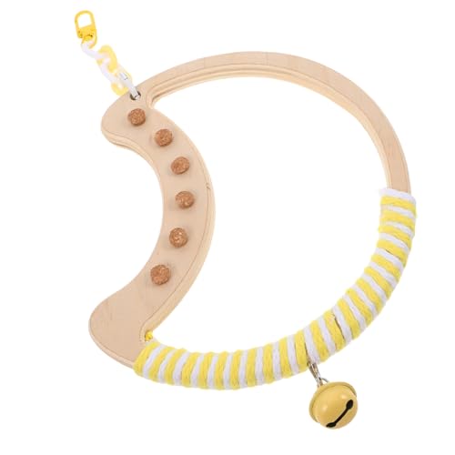 HAPINARY Papageienring schaukel Papageistand Papageienbarsch Sitzstange für Vögel Papageienspielzeug hängen Nymphensittich interaktiver Papageien-Spielbarsch hölzern HAPINARY Papageienring schaukel Papageistand Papageienbarsch Sitzstange für Vögel Papageienspielzeug hängen Nymphensittich interaktiver Papageien-Spielbarsch hölzern von HAPINARY