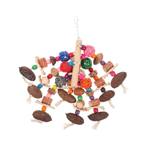 HAPINARY Papageienspielzeug, Papageien Beißspielzeug, Vogel Beißspielzeug, Vogelkäfig Hängespielzeug, Papageien Unterhaltungsspielzeug, Haustierkäfig Hängespielzeug, Sicheres HAPINARY Papageienspielzeug, Papageien Beißspielzeug, Vogel Beißspielzeug, Vogelkäfig Hängespielzeug, Papageien Unterhaltungsspielzeug, Haustierkäfig Hängespielzeug, Sicheres von HAPINARY