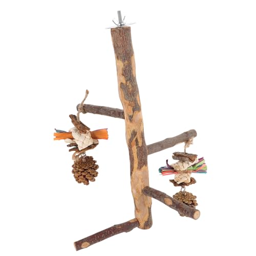 HAPINARY Vogelstange Aus Holz Sittich-sitzstangen Für Käfig Papageien-sitzstange Vogelständer Spielzeug Vogel-sitzstangen HAPINARY Vogelstange Aus Holz Sittich-sitzstangen Für Käfig Papageien-sitzstange Vogelständer Spielzeug Vogel-sitzstangen von HAPINARY