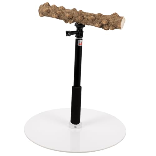 HAPINARY Papageienstange, Vogelstange, Papageienständer, Käfigdekoration, Sitzstangen Für Vogelkäfige, Nur Vogelkäfigständer, Vogelspielplatz, Vogelkäfigzubehör, Vogelständer, Spielzeug von HAPINARY