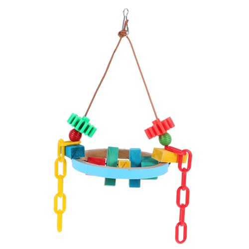 HAPINARY Hängendes Vogel-kauspielzeug Aus Holz Für Papageienkäfige Vogel-papageienspielzeug Zum Kauen Und Futter Suchen Hängendes Futtersuchspielzeug Für Kleine Vögel HAPINARY Hängendes Vogel-kauspielzeug Aus Holz Für Papageienkäfige Vogel-papageienspielzeug Zum Kauen Und Futter Suchen Hängendes Futtersuchspielzeug Für Kleine Vögel von HAPINARY