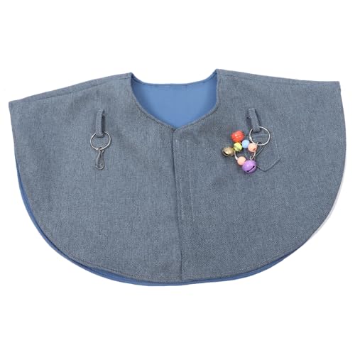 HAPINARY Parrot Training Shoulder Protector Cape aus Baumwolle Leinen Schützend gegen Kratzer und Bisse Langlebiger Schulterschal mit Kotabwehr für Vogelhalter und Papageienliebhaber Große von HAPINARY