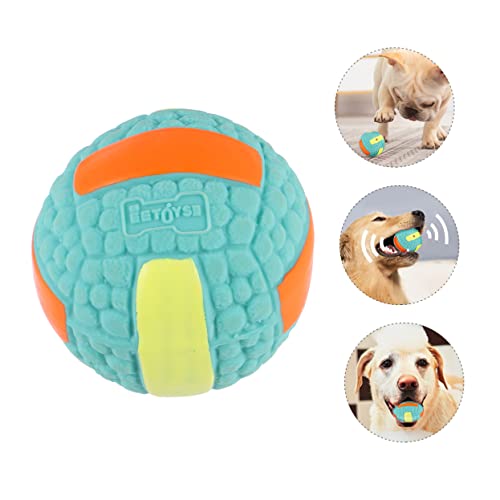 HAPINARY Pet-Ball Spielzeug für Haustiere Beißspielzeug für Welpen Hündchenspielzeug Hundespielzeug Spielzeuge Ballspielzeug für Hunde Rugbyball-Spielzeug Tennis Fußball Hundeball Emulsion von HAPINARY