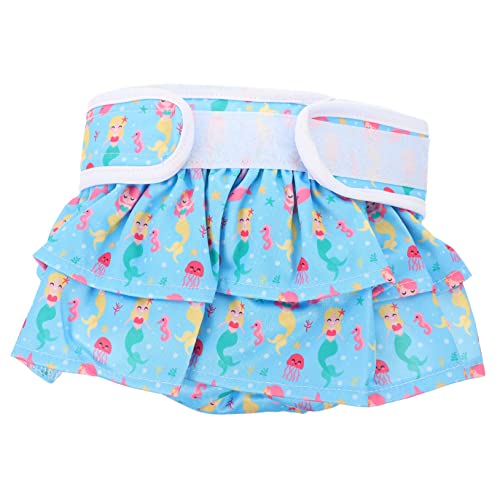 HAPINARY Pet körperliche Hose Haustier XL-Hundewindeln Hygienehose für Hunde Liner Ziege Hundewindel für Rüden Dog Diapers Hundewindel für Pflege Hündchenwindeln Welpenschutzhose Nylon Blue HAPINARY Pet körperliche Hose Haustier XL-Hundewindeln Hygienehose für Hunde Liner Ziege Hundewindel für Rüden Dog Diapers Hundewindel für Pflege Hündchenwindeln Welpenschutzhose Nylon Blue von HAPINARY