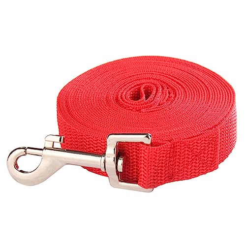 HAPINARY Hundetraining Gehorsamstrainingsleine Für Hunde Einziehbare Haustier-Leine Zum Spazierengehen Rot 15m Länge HAPINARY Hundetraining Gehorsamstrainingsleine Für Hunde Einziehbare Haustier-Leine Zum Spazierengehen Rot 15m Länge von HAPINARY