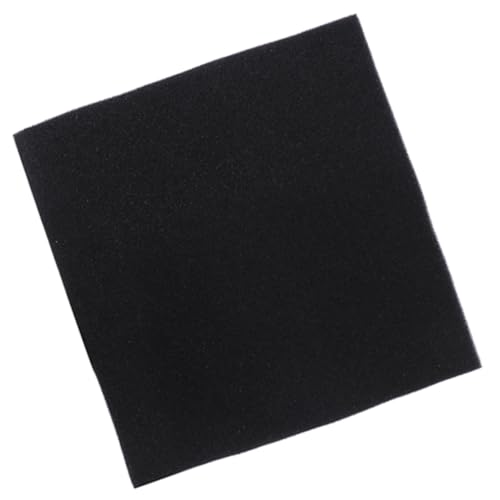 HAPINARY Verdickter Baumwollschwamm Für Aquarien Zur Wasserreinigung Schwarz 50 X 50 X 3 cm 1 Stück Aquarium-zubehör Dekorationen von HAPINARY