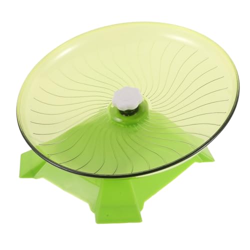 HAPINARY Rattenrad Maus Haustier Laufmaschine Superleise Hamster Laufräder Laufrad Für Hamster Tier Laufband Übung Fliegender Hamsterrad Kunststoff Grün HAPINARY Rattenrad Maus Haustier Laufmaschine Superleise Hamster Laufräder Laufrad Für Hamster Tier Laufband Übung Fliegender Hamsterrad Kunststoff Grün von HAPINARY