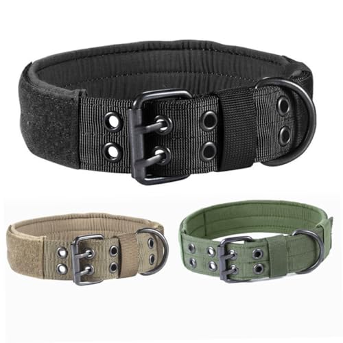 HAPINARY Hundehalsband Aus Nylon Mit Metallschnalle Für Mittelgroße Und Große Hunde L Für von HAPINARY
