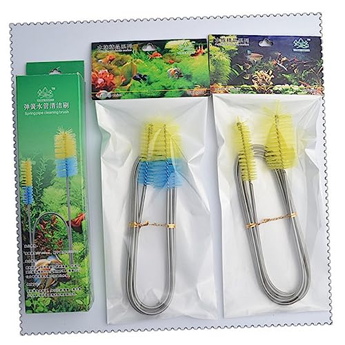 HAPINARY 18x1 5x1 5 cm Metallfeder-Reinigungsbürste doppelseitig für die Wasserreinigung im Aquarium zufällige Farbe HAPINARY 18x1 5x1 5 cm Metallfeder-Reinigungsbürste doppelseitig für die Wasserreinigung im Aquarium zufällige Farbe von HAPINARY