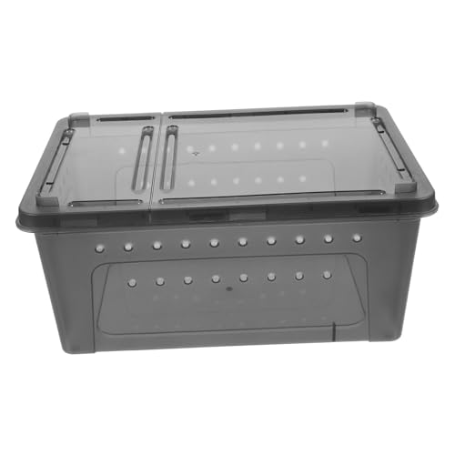HAPINARY Transportbox Für Reptilien Mit Belüftungslöchern Sichtdesign Für Fütterung Und Reinigung Robustes Material Für Spinnen Geckos Und Andere Kleine Tiere HAPINARY Transportbox Für Reptilien Mit Belüftungslöchern Sichtdesign Für Fütterung Und Reinigung Robustes Material Für Spinnen Geckos Und Andere Kleine Tiere von HAPINARY
